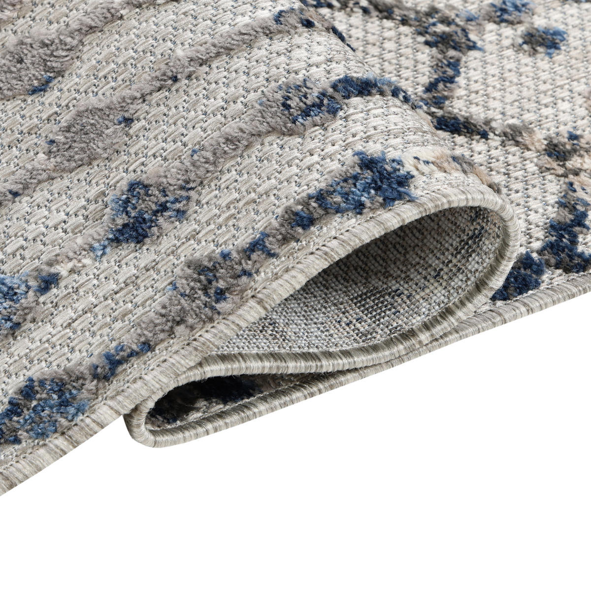 TEPPICH PATIO GRAU 180/270 cm - Grau, Textil (180/270cm) - Tapiso