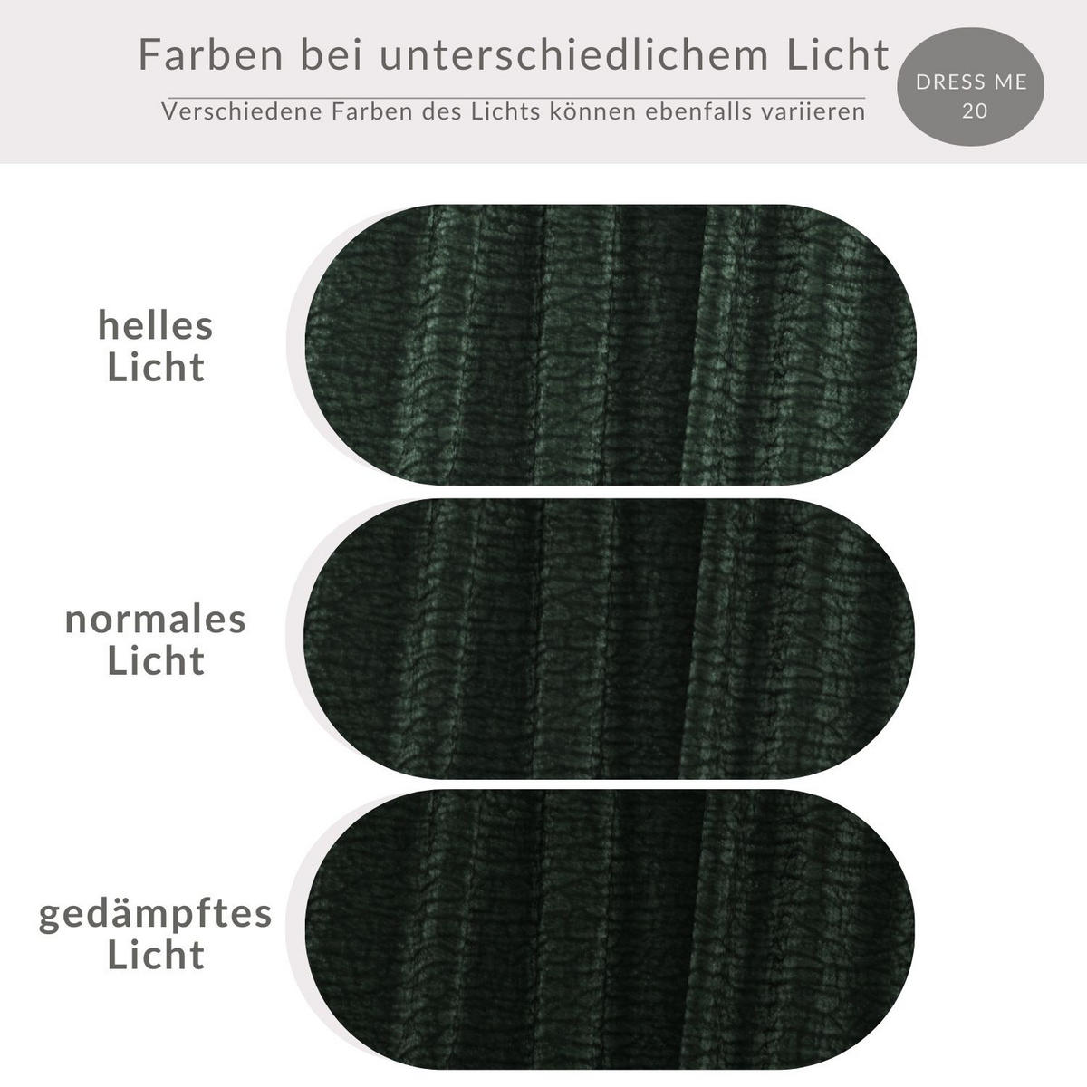 POUF L Zanzibar Grün Chenille - Schwarz/Grün, Holz/Holzwerkstoff (110/37/110cm) - Maison de Reve