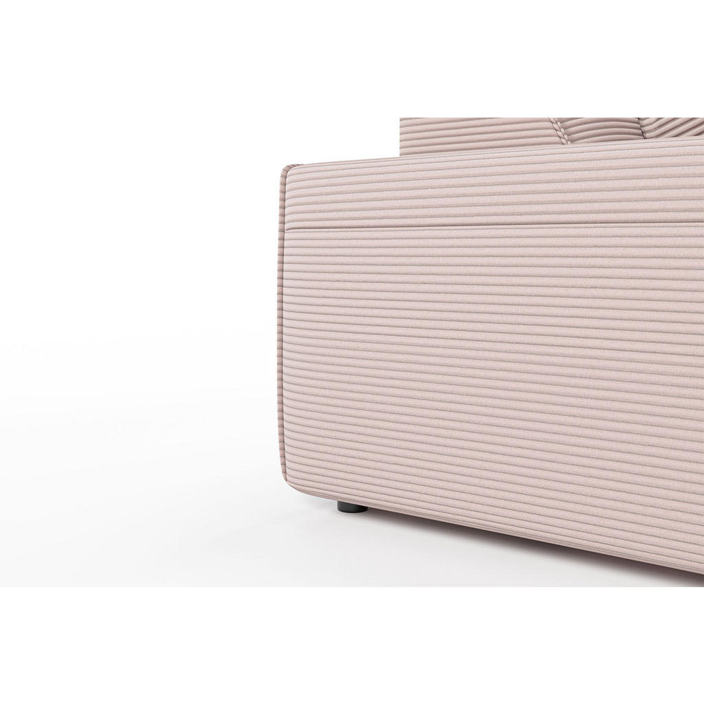 Thumbnail - Kawola Sofa, Pink, Textil, Echtholz, 3-Sitzer, Füllung: Kaltschaum, 256x71x101 cm, Wohnzimmer, Sofas & Couches, Sofas