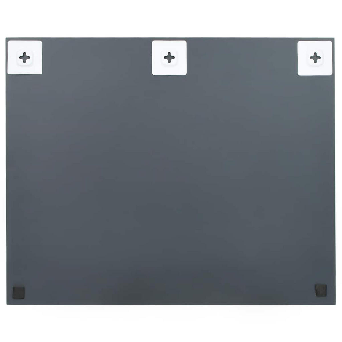 RAHMENLOSER Spiegel 100x60 cm Glas - Silberfarben, Glas (60/0.4/100cm) - furnicato