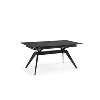 ESSTISCH Lula Schwarz 160/90/76 cm - Schwarz, Keramik (160/90/76cm)