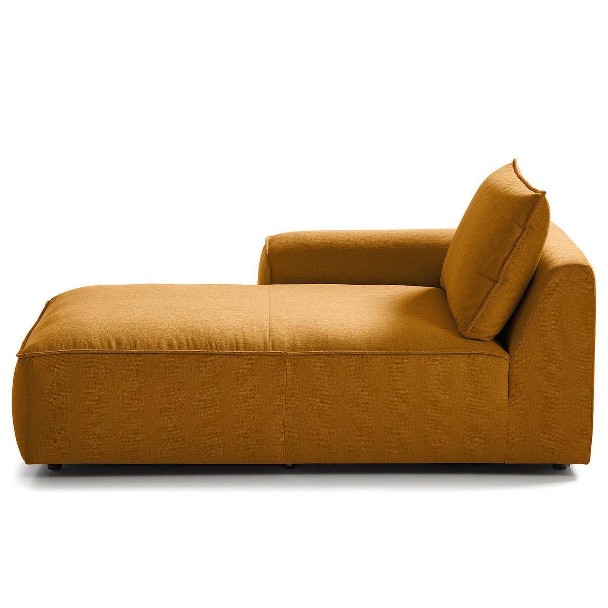 MODULLONGCHAIR - Orange, Holz/Textil (170/82/105cm) - home24