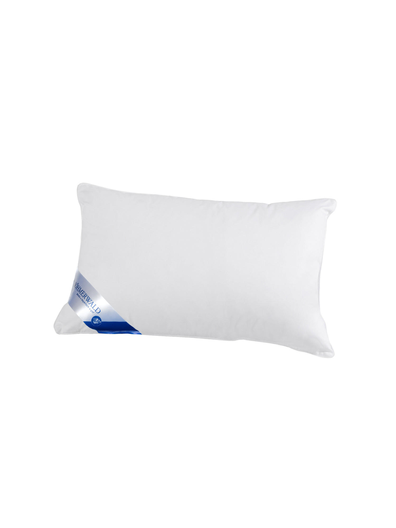 KOPFKISSEN - 30% DAUNEN - Weiß, Naturmaterialien/Textil (40/60cm) - Böhmerwald
