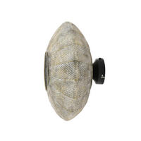 WANDLEUCHTE Lavello Gold Ø37,5/22 cm - Goldfarben, Metall (37.5/22/37.5cm) - Light & Living