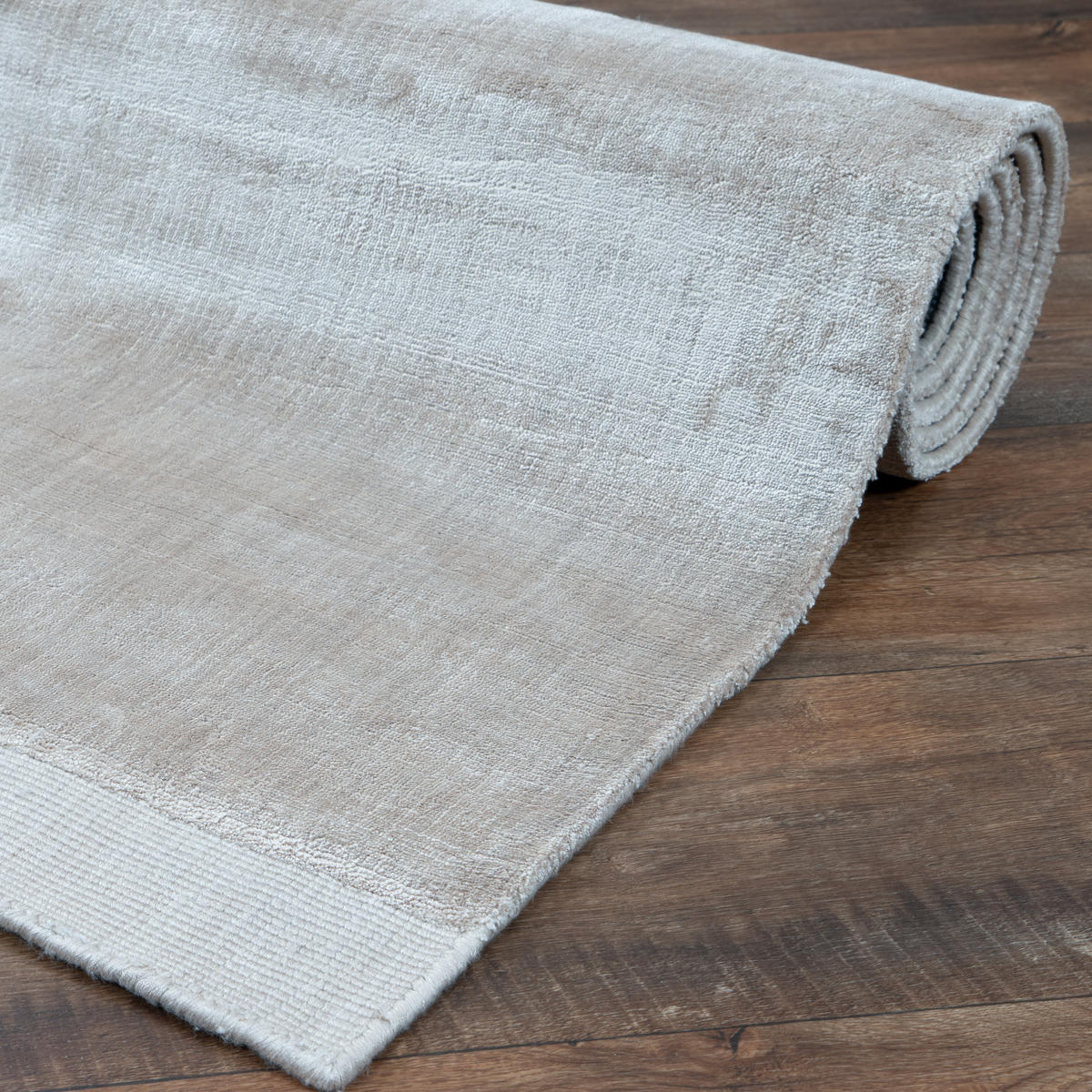 TEPPICH VISKOSE HANDGEWEBT BAMBOO 80/150 Beige - Beige, Naturmaterialien (80/150cm) - Consilio Concept