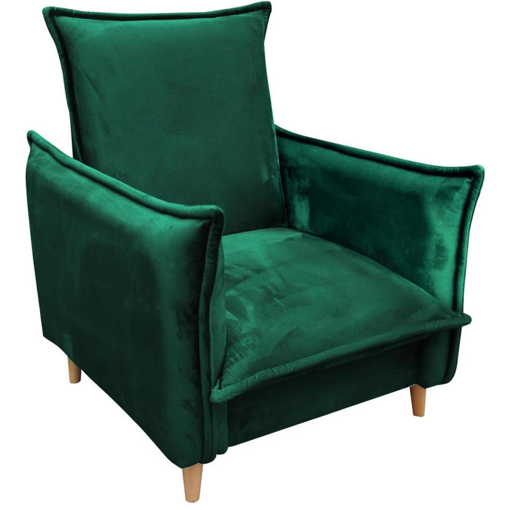 Beautysofa Relaxsessel Dunkelgrün 84x95x88 cm