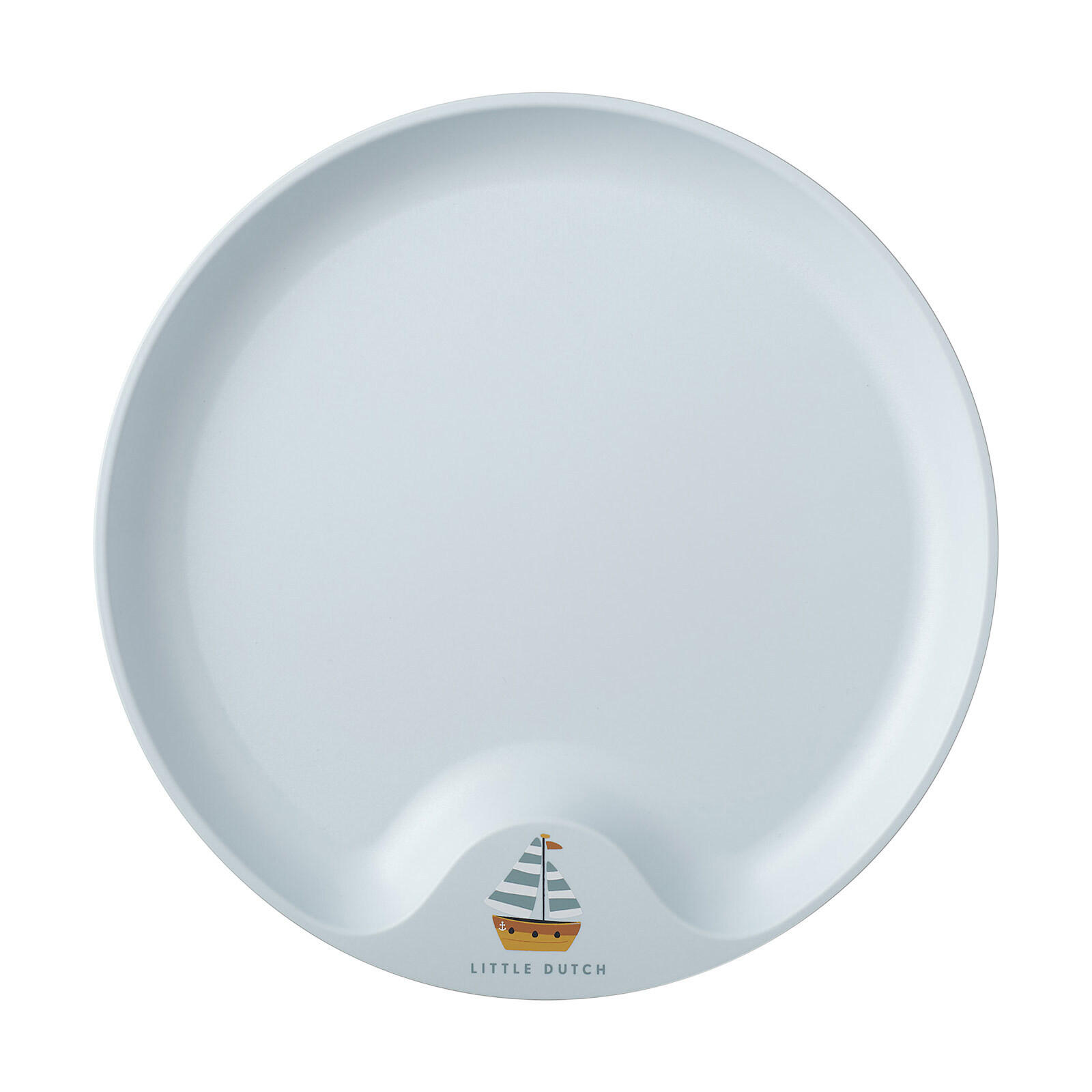 KINDERTELLER Mio Sailors Bay ø 22 cm - Hellblau, Kunststoff (22/2/22cm) - Mepal