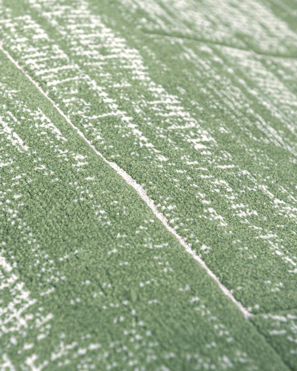 TEPPICH Alin Musgo Mazovia 120x170cm Creme Grün Abstrakt Kurzflor - Grün, Textil (120/170cm) - Mazovia