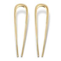 HAARNADELN 2er-Set Goldfarben Metall - Goldfarben, Metall (3.1/1.2/12.2cm)