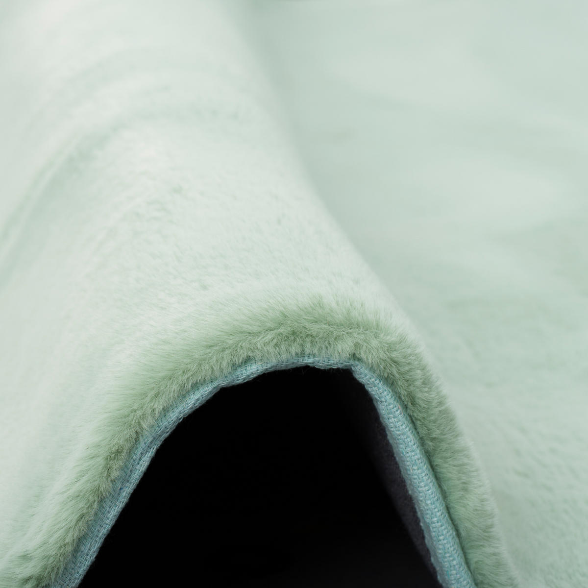 FELLTEPPICH LUXUS SUPER SOFT PLUSH - Mintgrün, Textil (120/170cm) - Pergamon