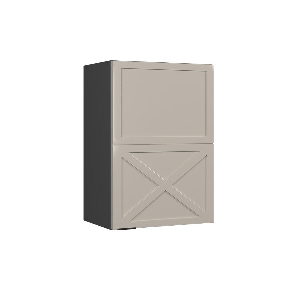 HÄNGESCHRANK Fame-Line GrauBeige 50 cm - Greige/Anthrazit, Holzwerkstoff (50/72/34.1cm) - Vicco