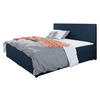 BOXBETT Fado III - Blau/Schwarz, Holz/Kunststoff (140/200cm) - MIRJAN24