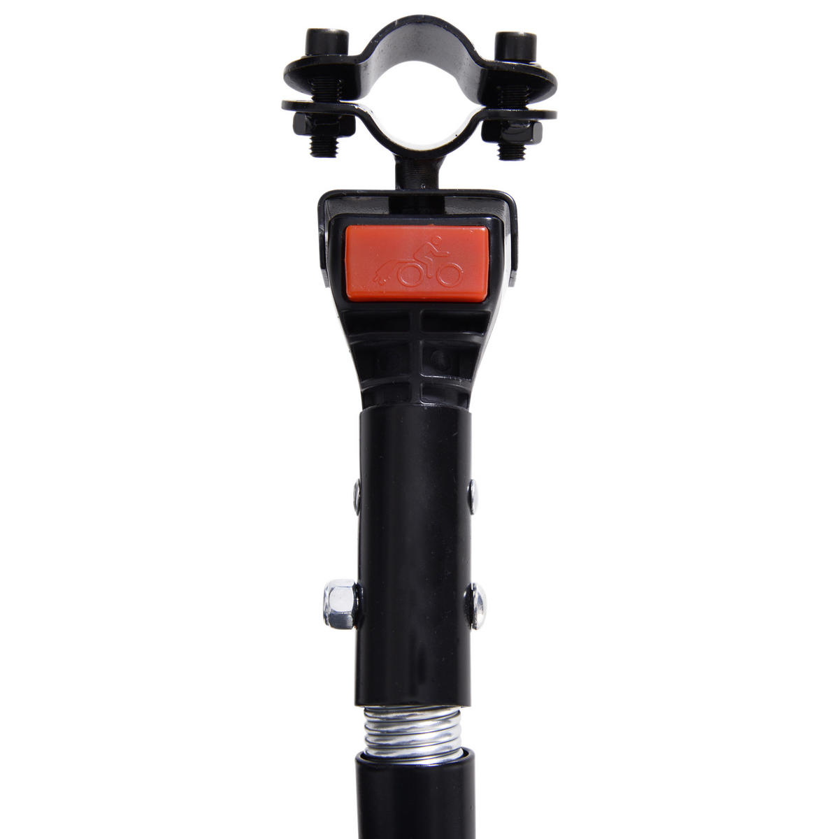 FAHRRADANHÄNGER DE-09173 klappbar, 40 kg belastbar, mit Kupplung - Schwarz, Metall (71.5/77/155cm) - ComfortXL