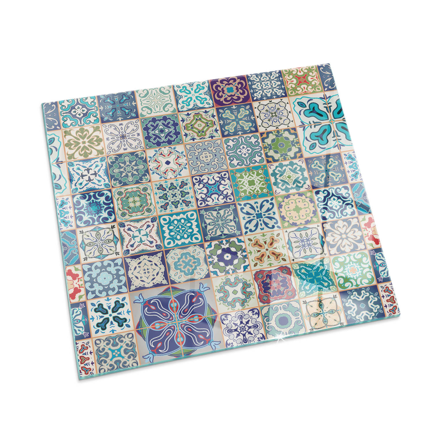 ArtPrintCave Glasplatte Blau 60x60x0.4 cm
