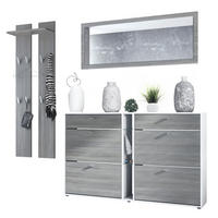 GARDEROBE Orlando Avola-Anthrazit - Anthrazit, Holzwerkstoff (215/210/28cm) - Vladon