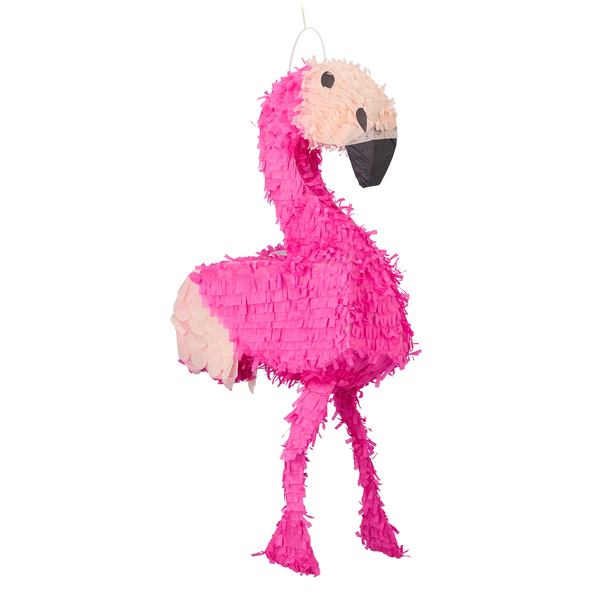 PINATA Flamingo - Pink, Papier (40/80/14cm) - Relaxdays
