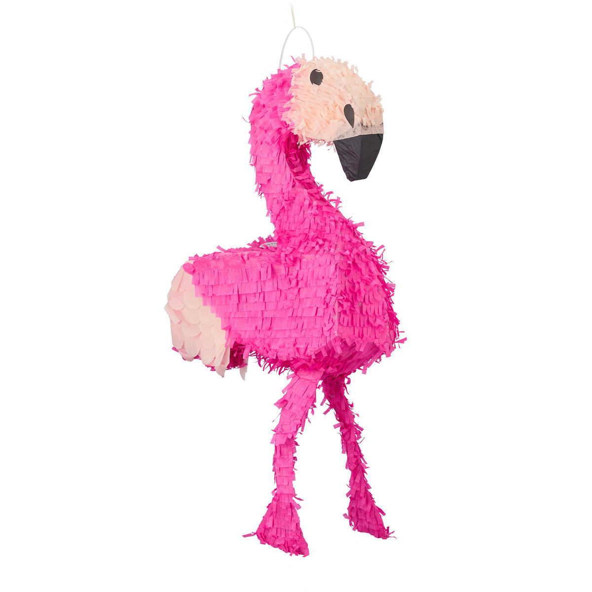 PINATA Flamingo - Pink, Papier (40/80/14cm) - Relaxdays