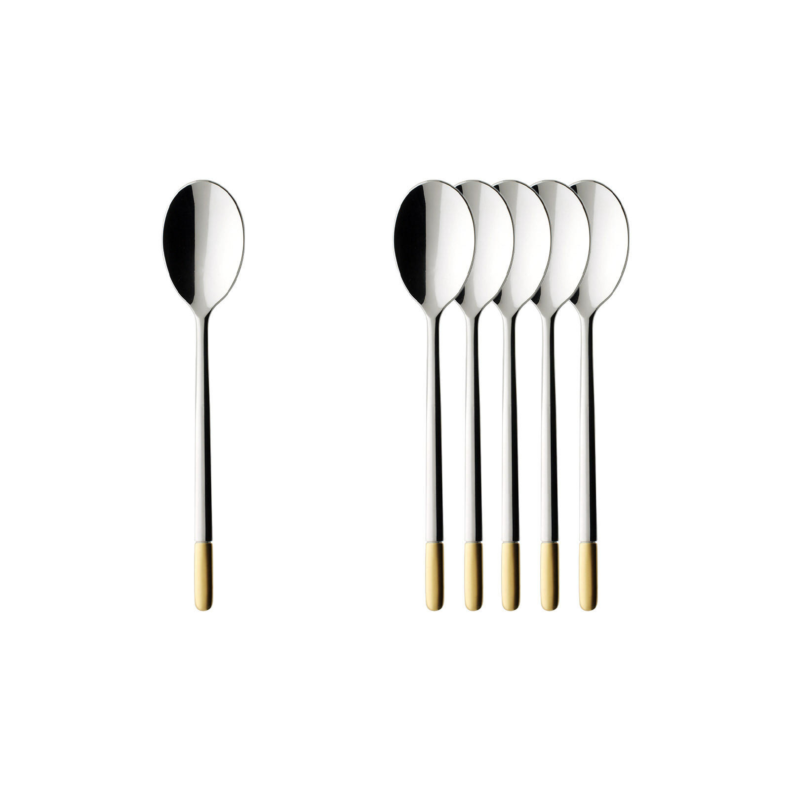 ESPRESSOLÖFFEL Ella edelstahl 11,2 cm 6er Set - Silberfarben, Metall - Villeroy & Boch