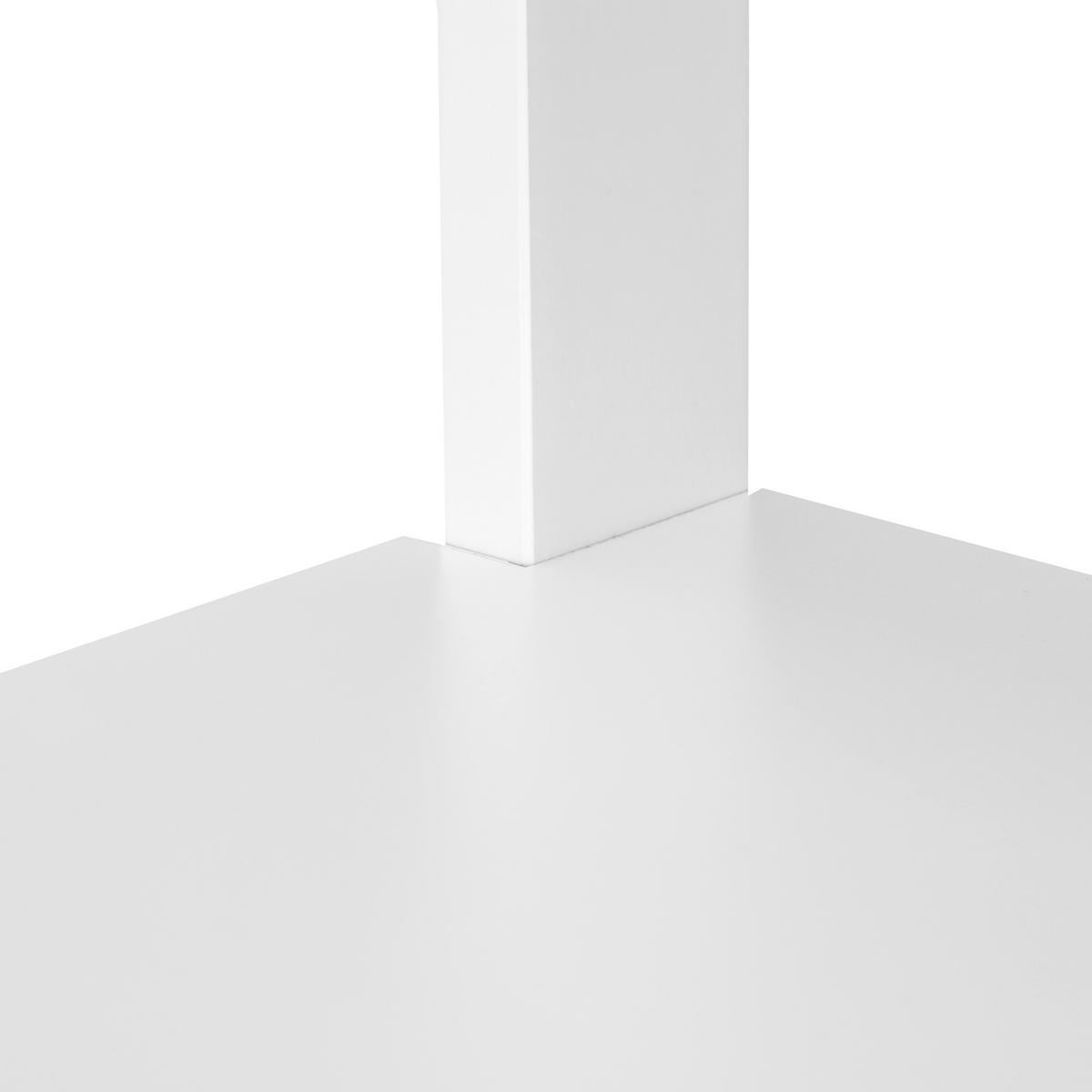 DETSKÁ sedacia súprava - biela, kompozitné drevo (59/45.5/47cm) - Relaxdays