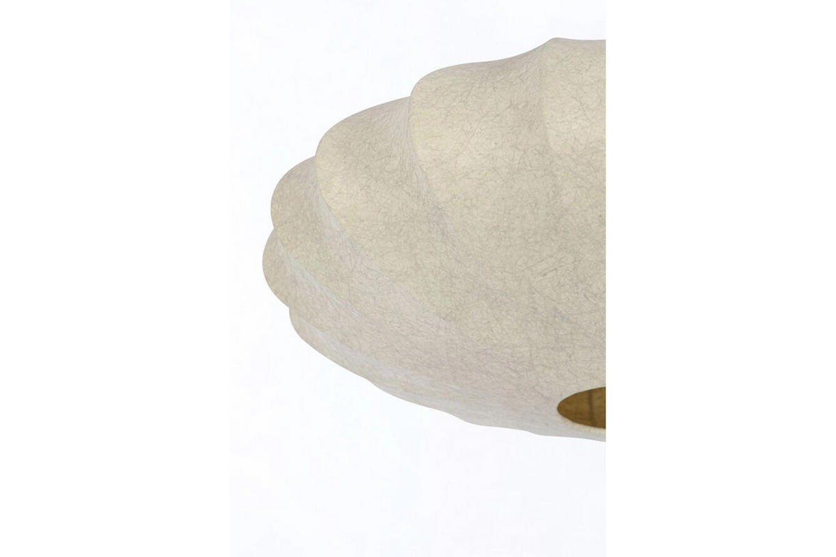 HÄNGELEUCHTE FAY Ø50x22 cm, Braun, Kunststoff - Braun, Kunststoff (55/55/22cm) - Light & Living