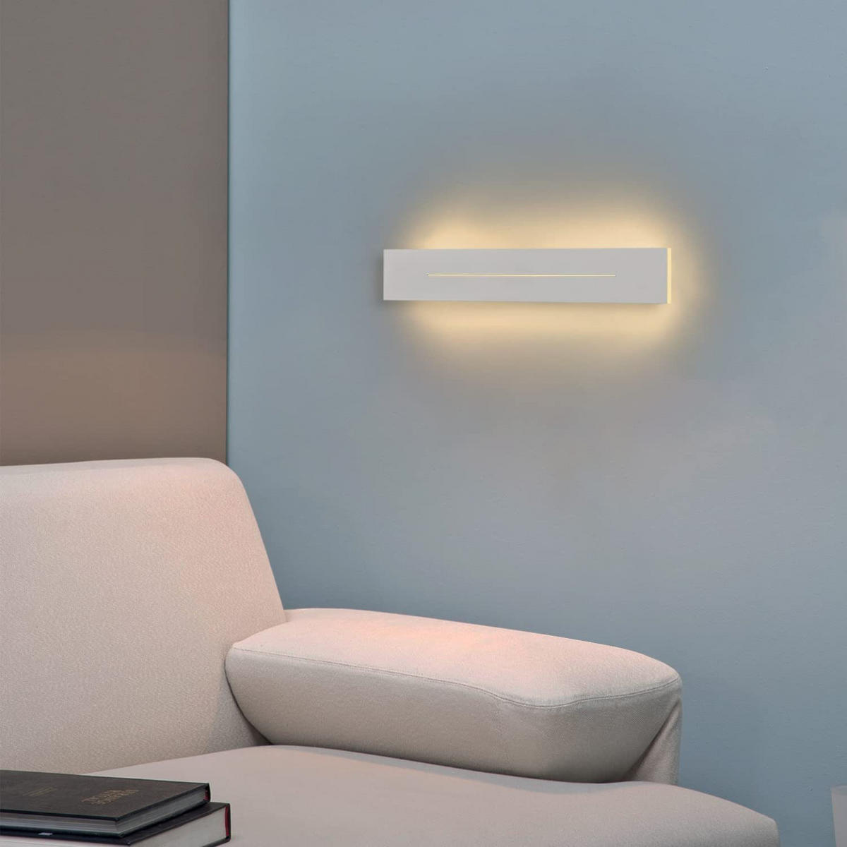 LED WANDLEUCHTE Vision - Weiß, Metall (5/5/30cm) - Nettlife
