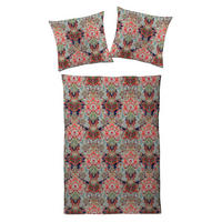 MAKO-SATIN-BETTWÄSCHE 135x200 Bettbezug Ornamente Muster bunt Baumwoll Bettwaren - Made in Germany - Multicolor, Textil (135/200cm) - Carpe Sonno