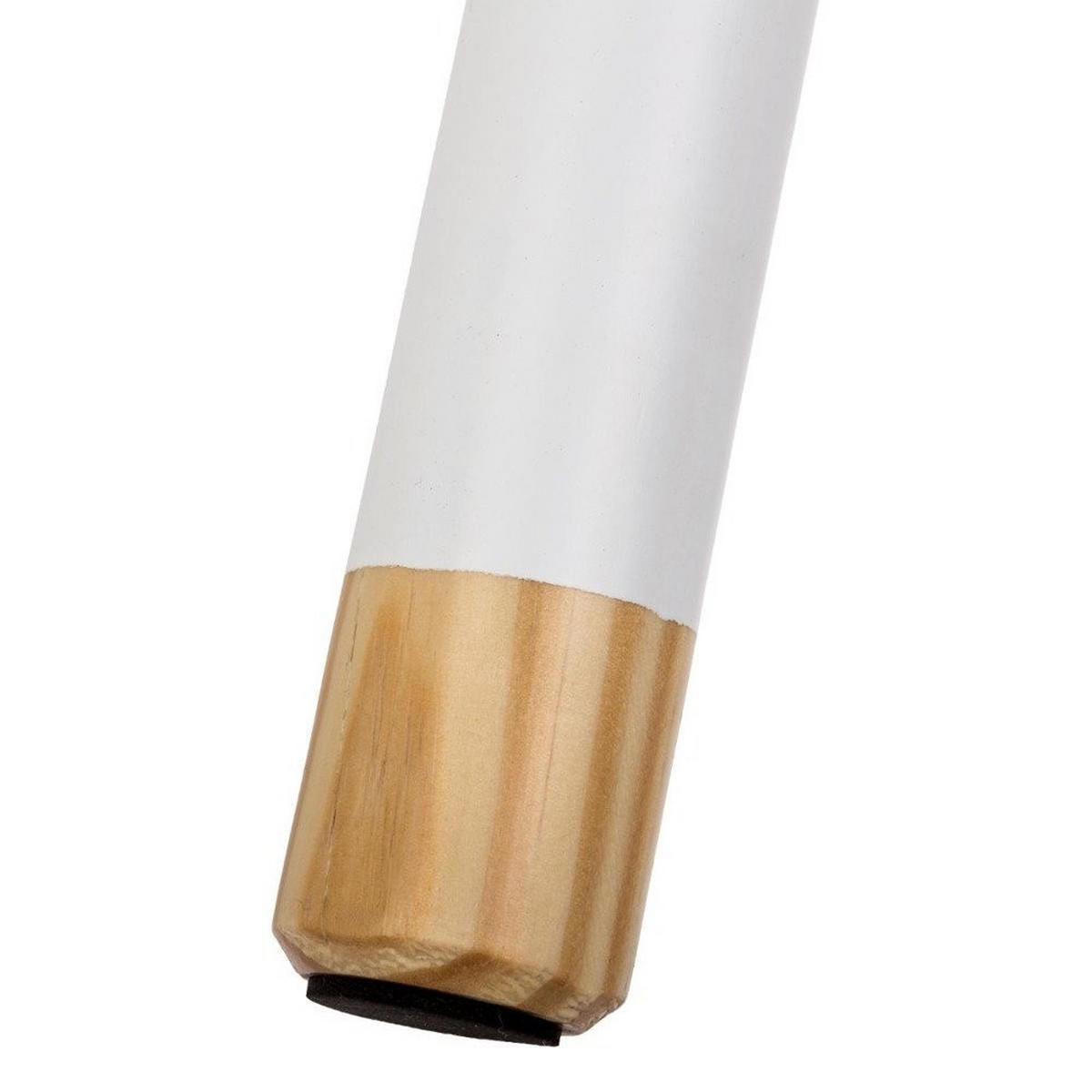 KINDERHOCKER Holz, Grau, Naturfarbe - Weiß, Holzwerkstoff (24/26/24cm) - Atmosphera Createur d´interieur