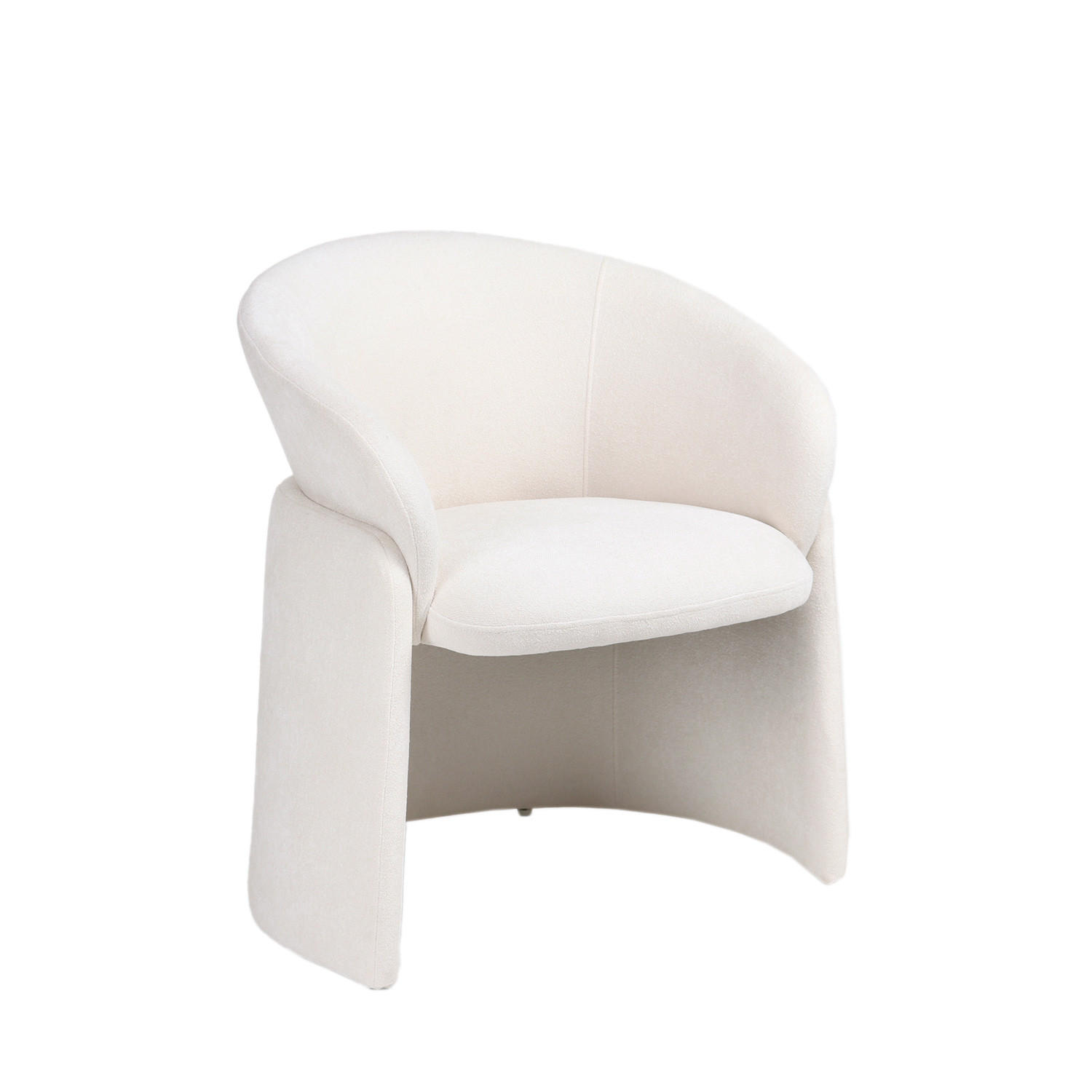 ESSZIMMERSTUHL Maren Beige 72 cm x 77 cm - Beige, Textil (72/77/62cm) - Klast Home