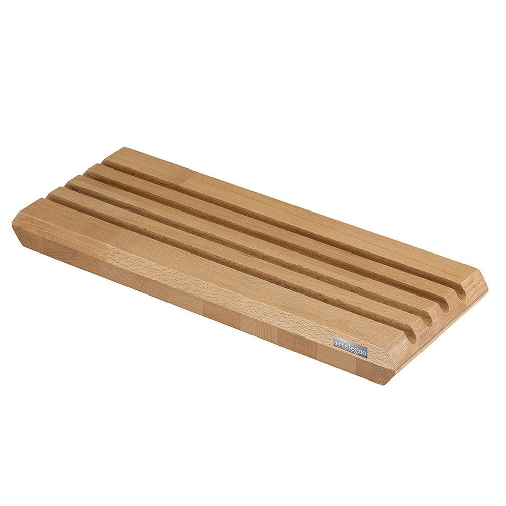 SCHNEIDEBRETT Beige 40/15/4 cm AL53 - Beige, Holz (15/40cm) - ArteLegno