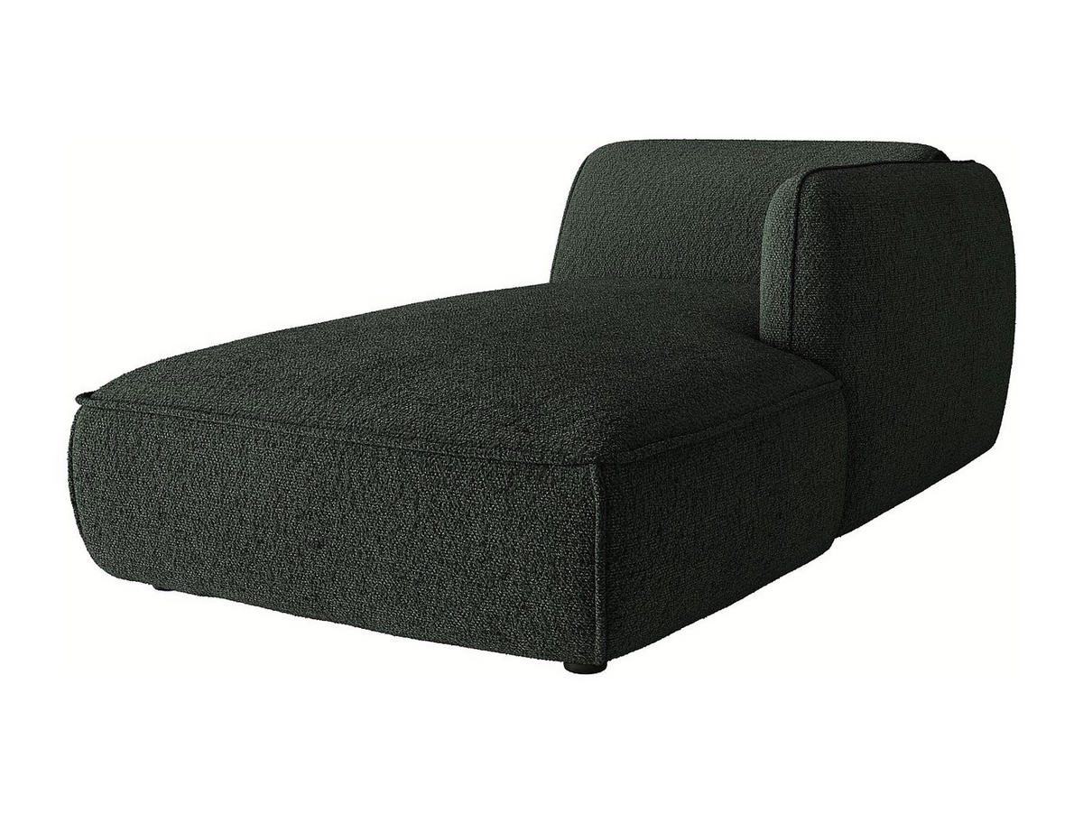 RECAMIERE ohne Schlaffunktion - 1 Person - stoff - grün Camilio - Grün, Textil (107/74/165cm) - Vente-Unique