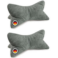KISSEN Leseknochen Ole 2er Set salbei - Salbeigrün, Textil (22/42cm) - Bonvionn