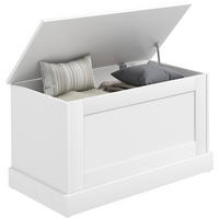 KISSENBOX DE-12524 80/40/45 cm Weiß - Weiß, Holzwerkstoff (40/45/80cm) - ComfortXL