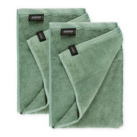 DUSCHTUCH AUS 100 % BAUMWOLLE SENSE 2ER SET - Grün, Textil (70/140cm) - Schöner Wohnen