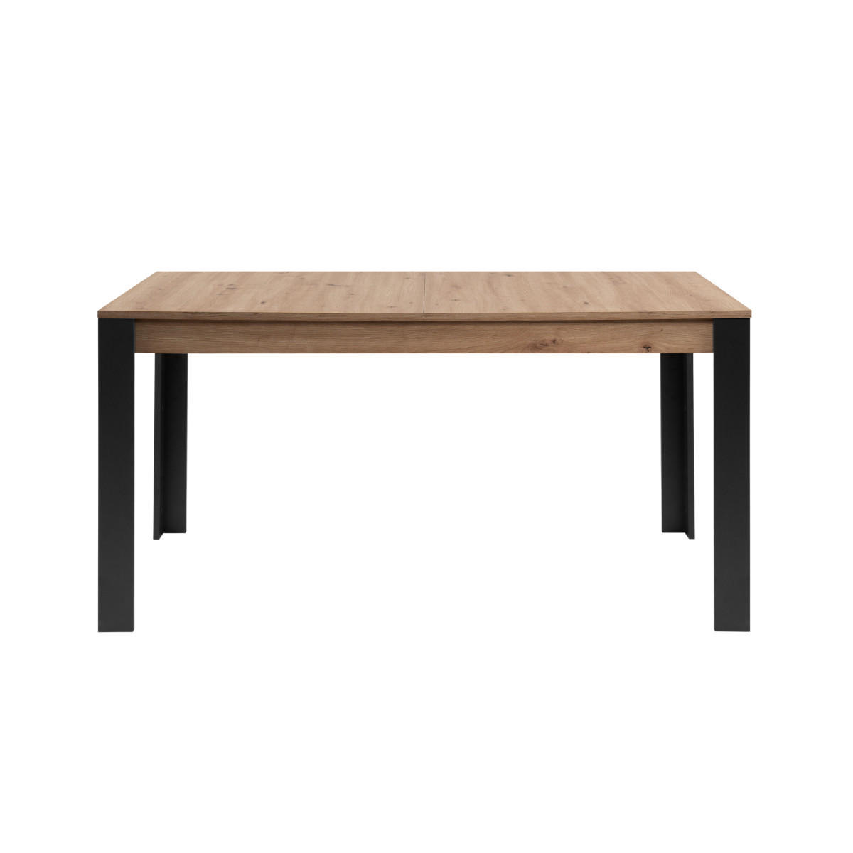 ESSTISCH ausziehbar von 150 bis 200 cm Dekor Artisan-Eiche und Schwarz 150/80/75 cm - Eschefarben, Holzwerkstoff (200/80/75cm) - Calicosy