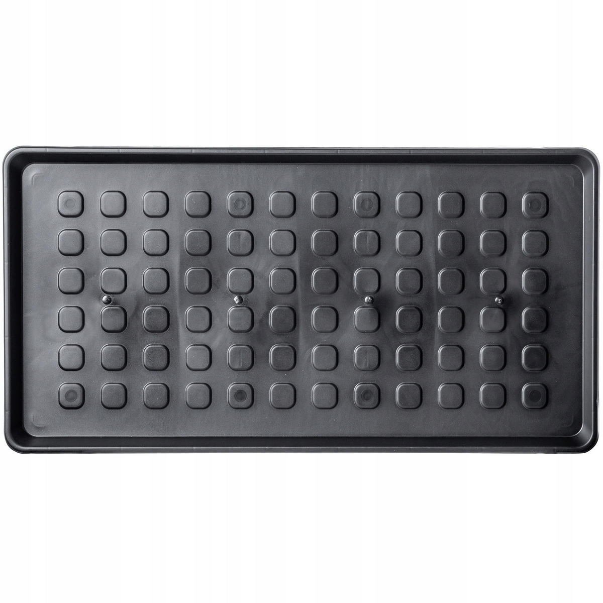 MULTIFUNKTIONSUNTERLAGE 75 x 38 cm, schwarz - Schwarz, Kunststoff (76/38cm) - KADAX
