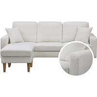 ECKSOFA gabby weiss - Weiß, Textil (75/194cm) - Habitat Garten