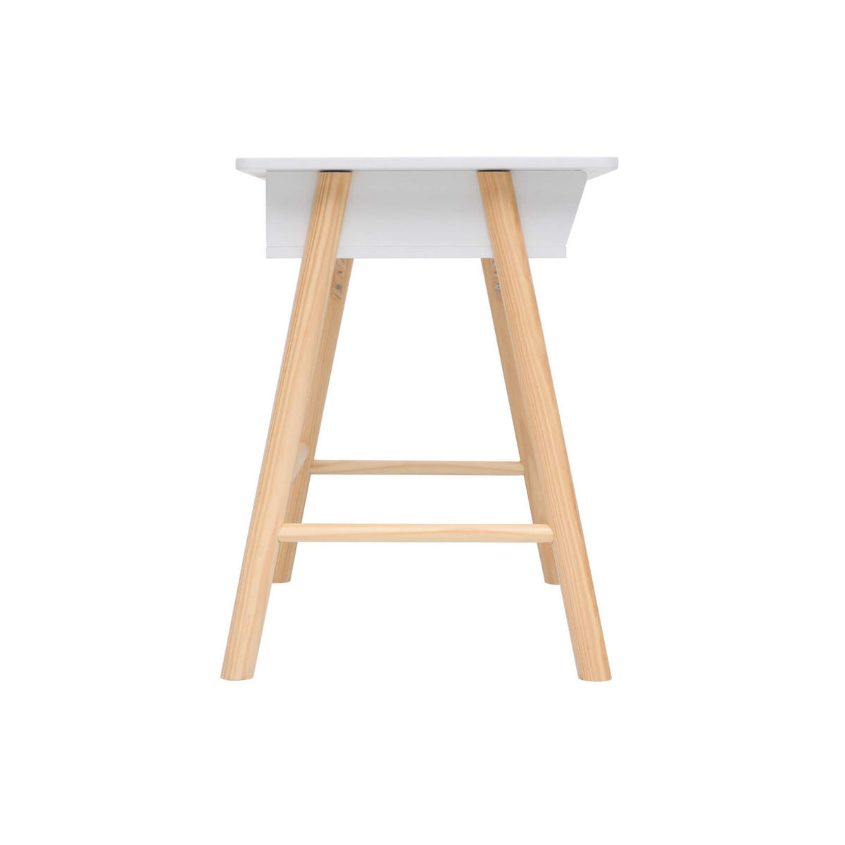 KINDERTISCH Weiß 50/90/70 cm - Weiß, Holzwerkstoff (90/70/50cm) - Mobili Rebecca