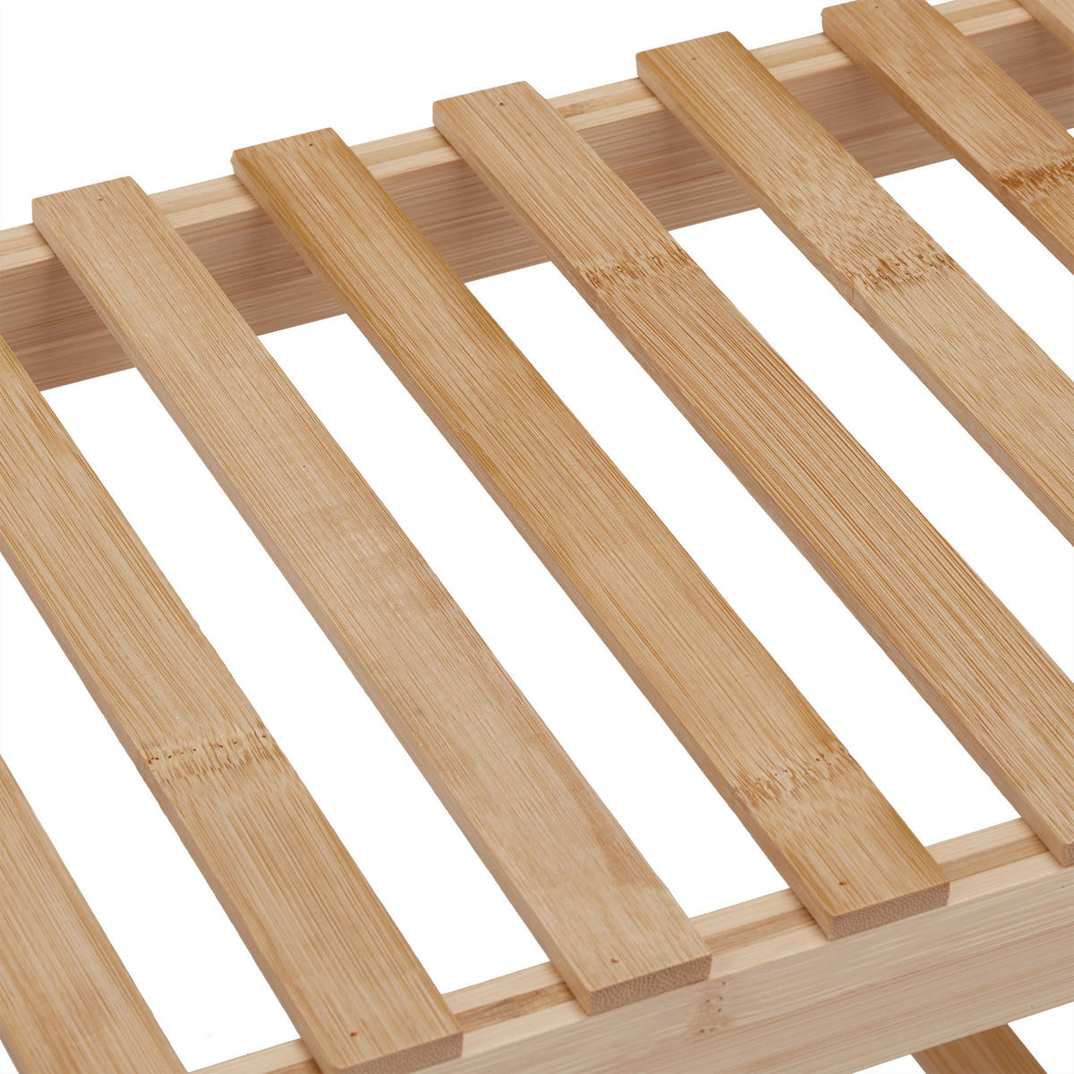 SCHUHREGAL - Hellbraun, Holz/Holzwerkstoff (70/33/26cm) - Relaxdays