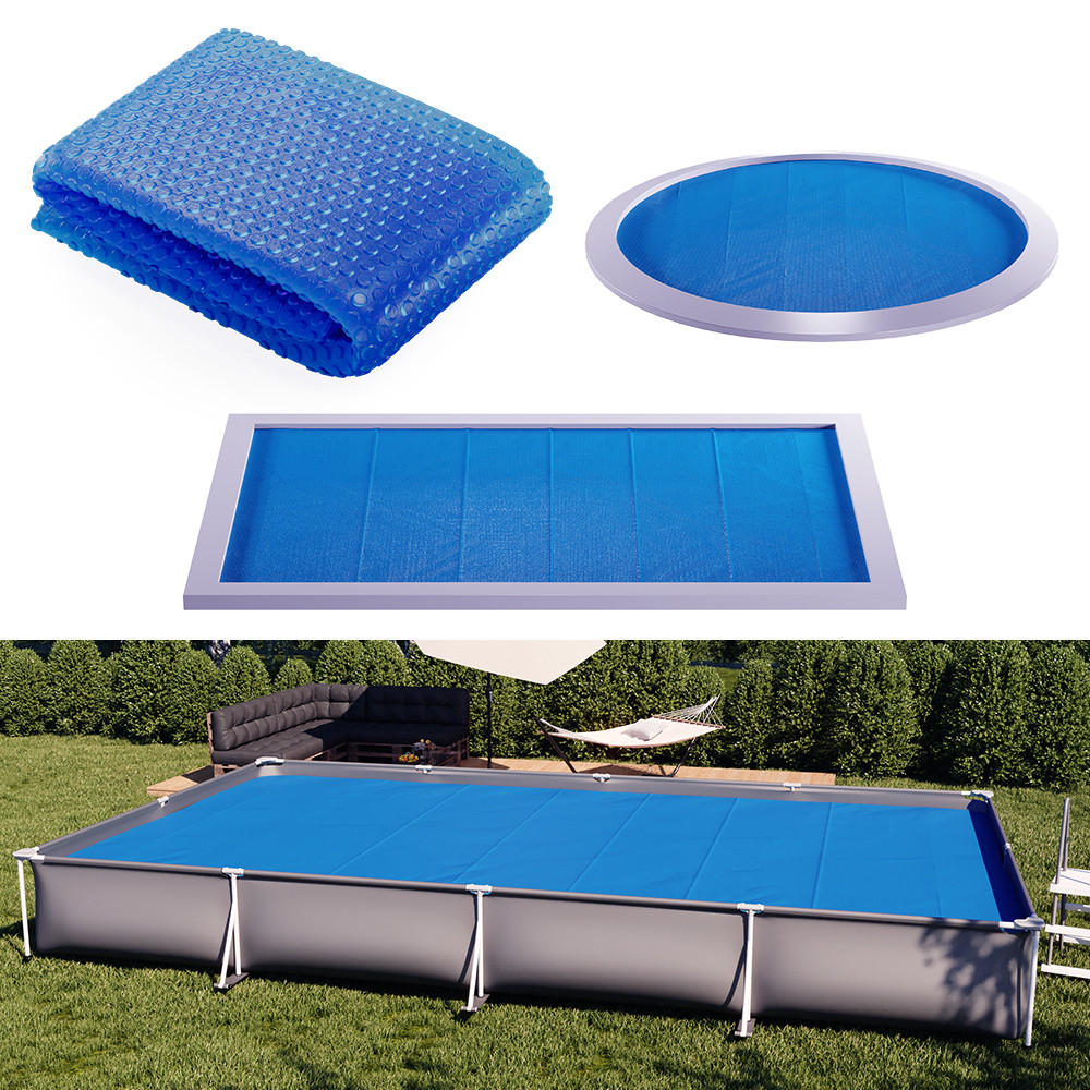 SOLARFOLIE Blau 700 cm robuste 400µ My Solarplane - Blau, Kunststoff (700/400cm) - OK-Living