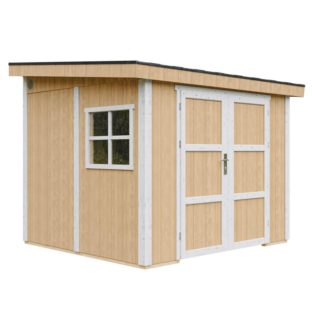 Timbela Gartenhaus Gelb 236x231x250 cm