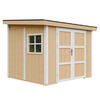 GARTENHAUS 5,9 m² - H231x248x294 cm - Ohne Boden und Seitenwand – M938B-HARVEST HONEY - Gelb, Holz (236/231/250cm) - Timbela