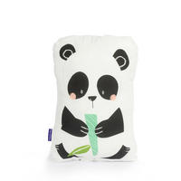 KISSEN panda garden 40x30 cm mehrfarbig - Multicolor, Textil (40/30cm) - Happy Friday