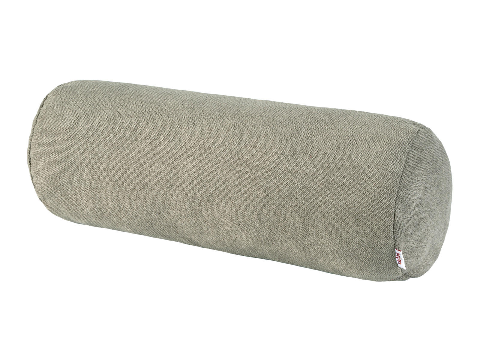 NACKENROLLENHÜLLE FarbTon Chenille-Haptik greig-taupe 40/15 cm - Taupe, Textil (15/40cm) - beties Heimtextil