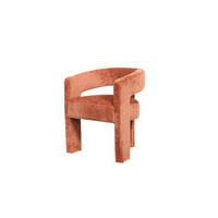 ESSZIMMERSTUHL LEITH Orange 62x58x75 cm - Orange, Textil (62/75/58cm) - FURNLUX