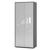 AKTENSCHRANK Amira T00 Weiß Hochglanz 180/80/40 cm - Weiß Hochglanz, Holzwerkstoff (80/180/40cm) - SIMPLYFURN