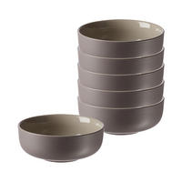 MÜSLISCHALEN Jasper Taupe ø 14.0 cm 6er Set - Taupe, Keramik (14cm) - Ritzenhoff Breker
