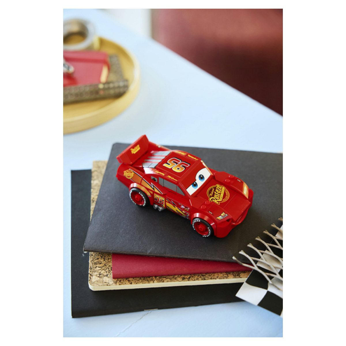 KLEMMBAUSTEINE Lightning McQueen Speed Champions - Rot, Kunststoff (14.1/6.1/26.2cm) - Lego