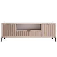 TV-LOWBOARD WAVE 165 cm Cashmere - Beige, Holzwerkstoff (165.3/56.1/40.6cm) - Idohome