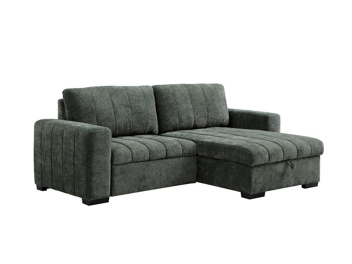 SCHLAFSOFA - -Sitzer - Stoff - Grün - - Grün, Textil (250/93/154cm) - Vente-Unique