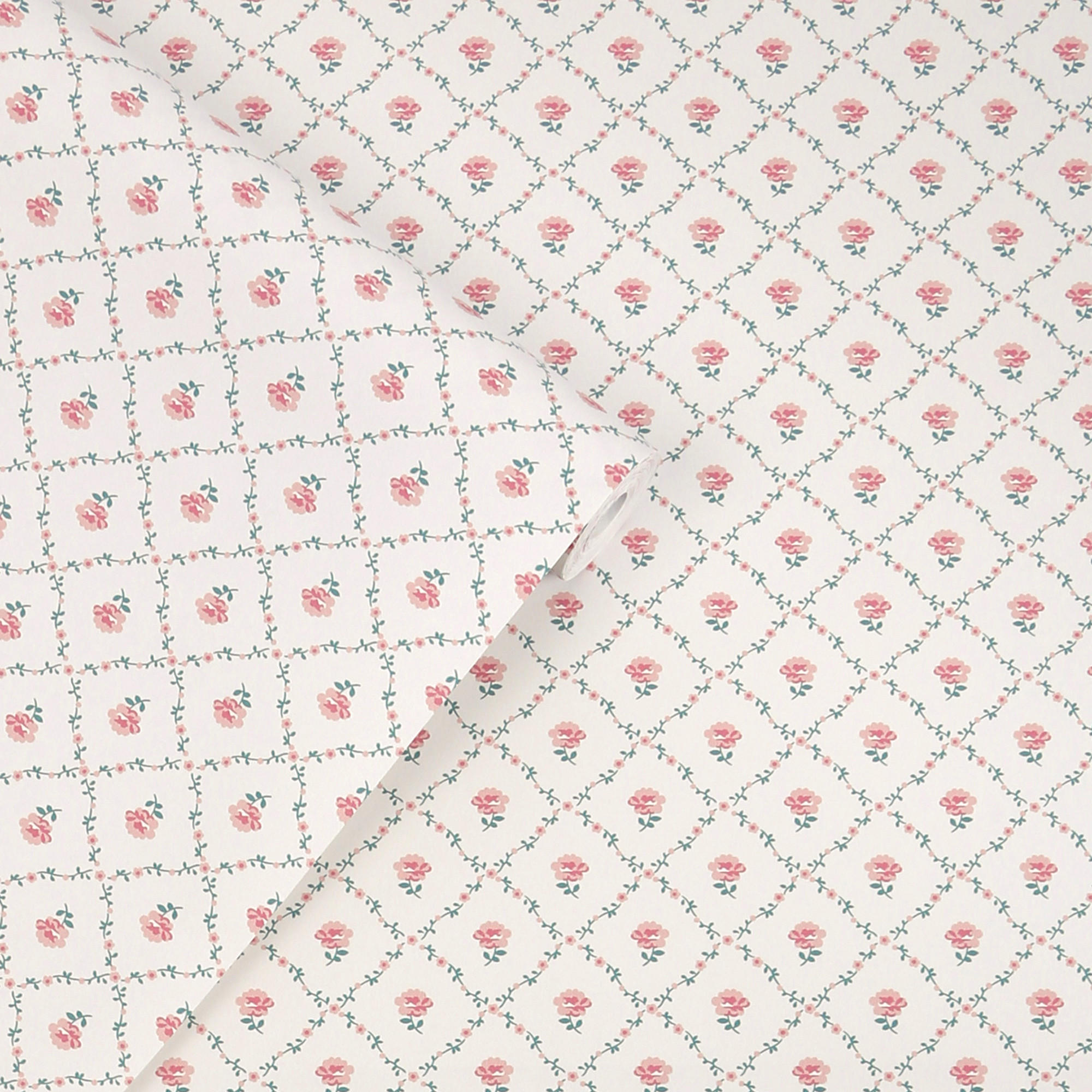 VLIESTAPETE Kate Koralle Rosa - Pink, Papier/Kunststoff (52/1000cm) - Graham & Brown